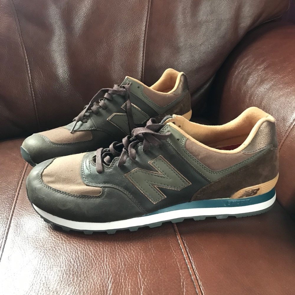 New balance 547 brown leather
